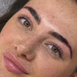 Brow lamination and lash lift