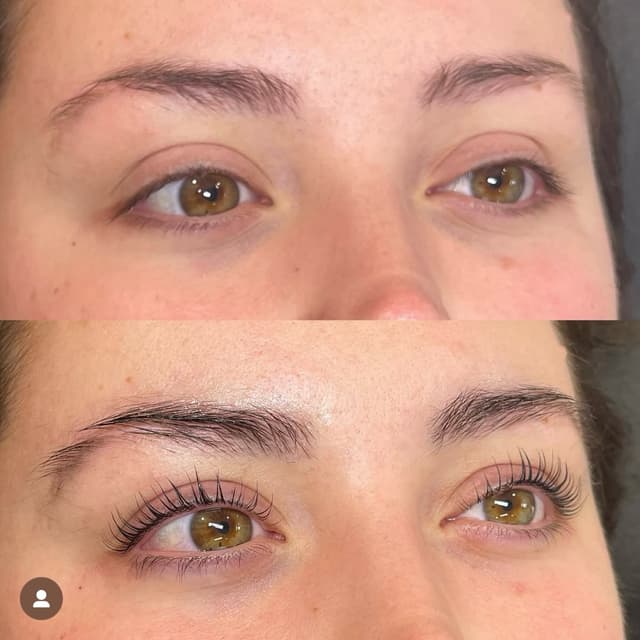 Lash lift & tint