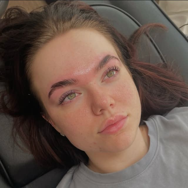 Brow lamination X lash lift & tint