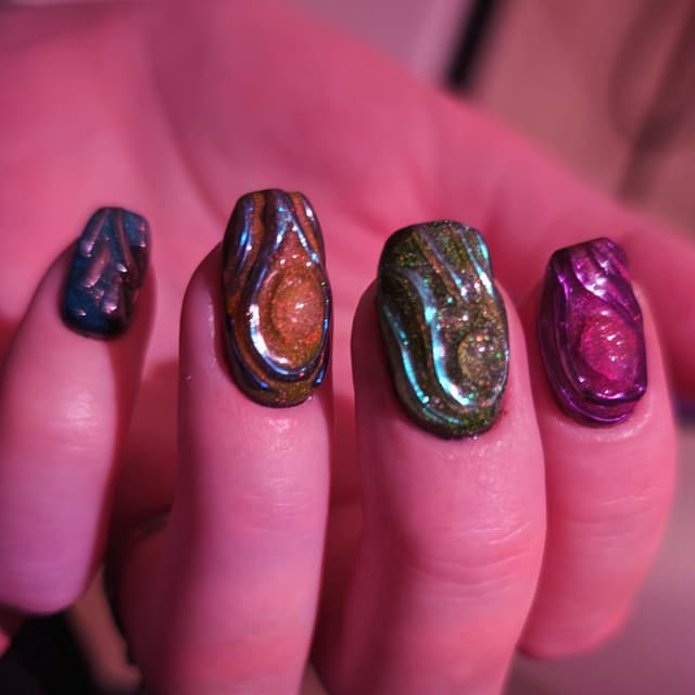 Image 3D stimming nails for ADHD