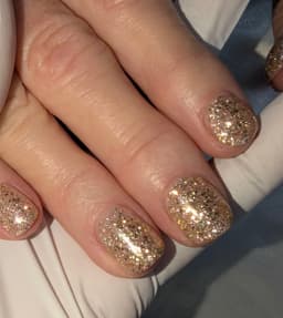 Gold sparkling