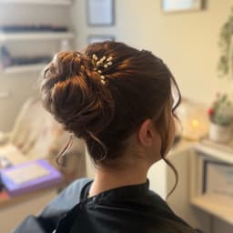 Wedding updo