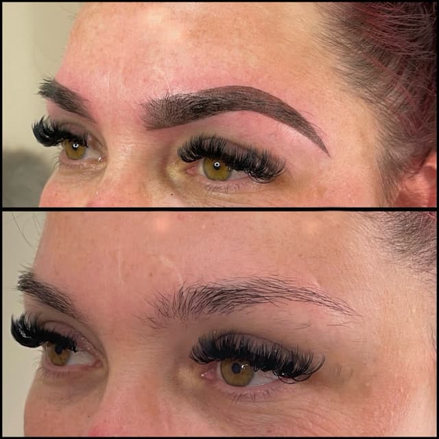 Ombré Brows - semi permanent make up.