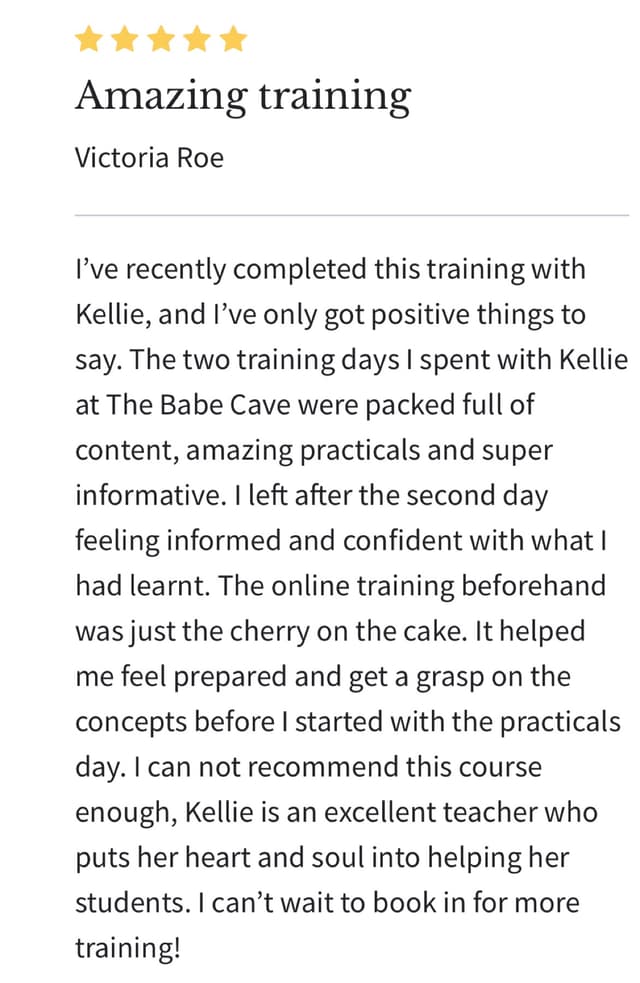 Beginners facial course review