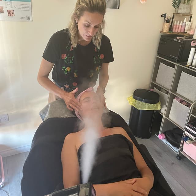 Student dermaplaning