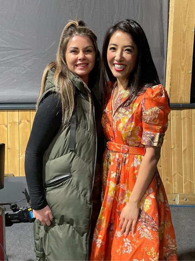 Me and Susie in 2024 Tropic roadshow