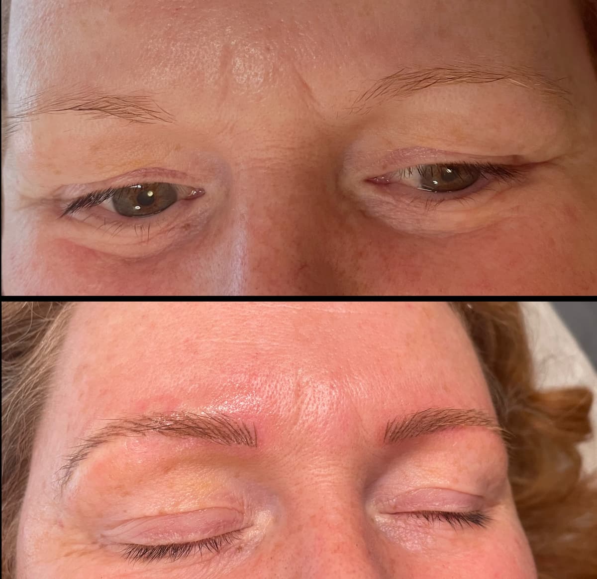 hair strokes - **£270.00**
an eyebrow created out of just hair strokes for a softer more natural finish.