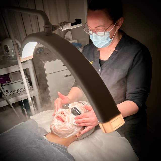 Enzyme Exfoliation with steam