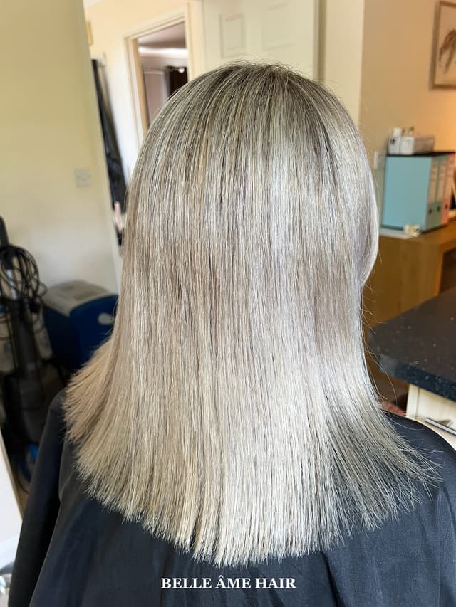 full head foils, toner and haircut