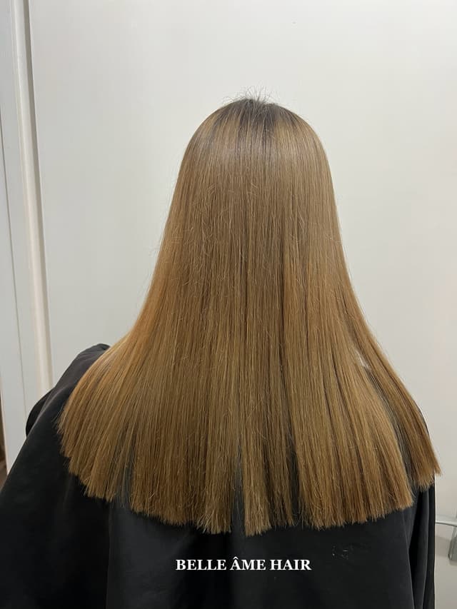 bleach cleanse, full head colour & haircut