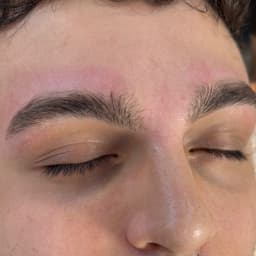 Men’s brow waxing