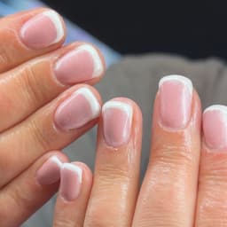 BIAB with Simple Nail Art