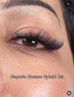 Bespoke Couture Hybrid Lash Set