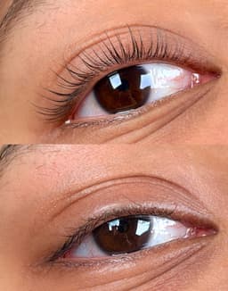 The power of my Premium Korean Lash Lift & Tint