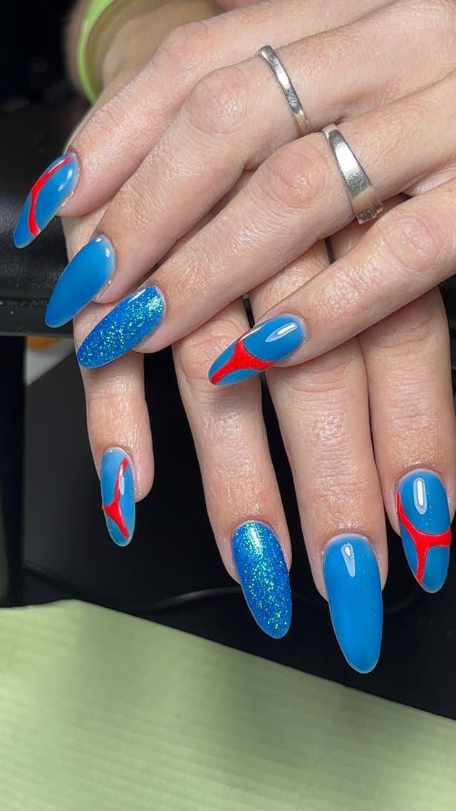 Vibrant Medium Nails, Tier One Art