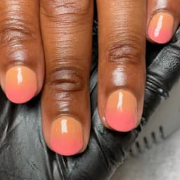 OPI Gel Color Manicure with Medium Nail Art