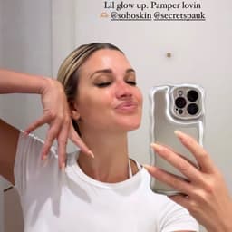 Soho Skin Hydrating Glow facial for Ashley Roberts