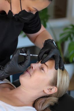 Anti wrinkle injections