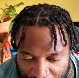 Men's two strand twist