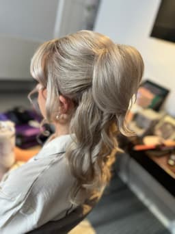 Bridal updo by me