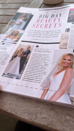 Grazia Press with Joely Sanderson