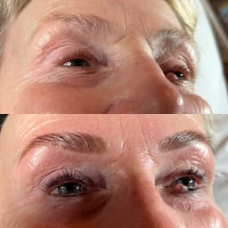 Henna brows and lash lift