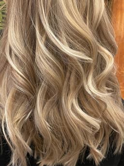Balayage with blowdry and styling