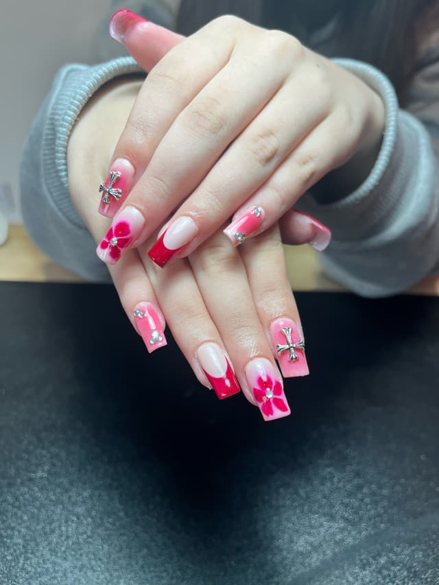 Full cover gel extensions