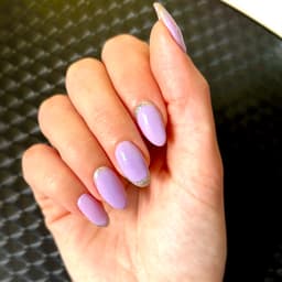 BIAB gel manicure