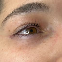 Lash lift and tint
