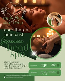 More Than a Hair Wash Head Spa