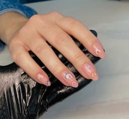 BIAB WITH EXTREME NAIL ART