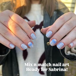 Builder gel + silver