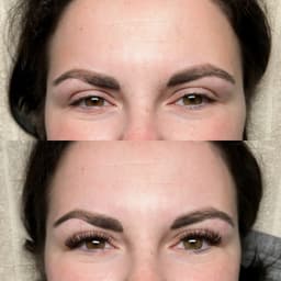 Brown Wet Look/Angel Lashes