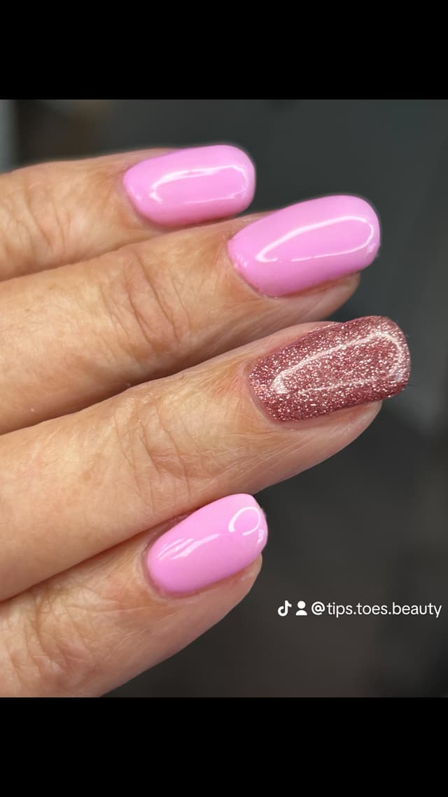 BIAB with gel overlay