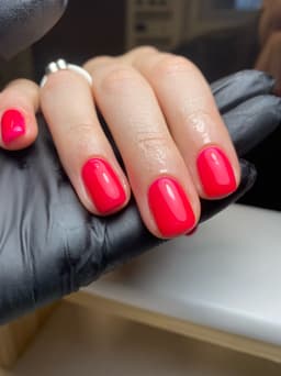 BIAB with gel colour