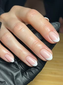 Biab French manicure