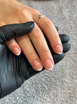 File & Varnish + French Tips