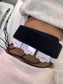 Tighten, tone, and sculpt your body with advanced EMS Body Contouring at Kehs Beauty Studio.