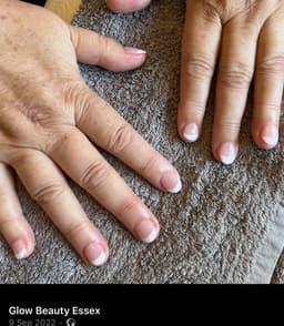 French acrylic nails