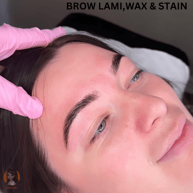 Brow lamination