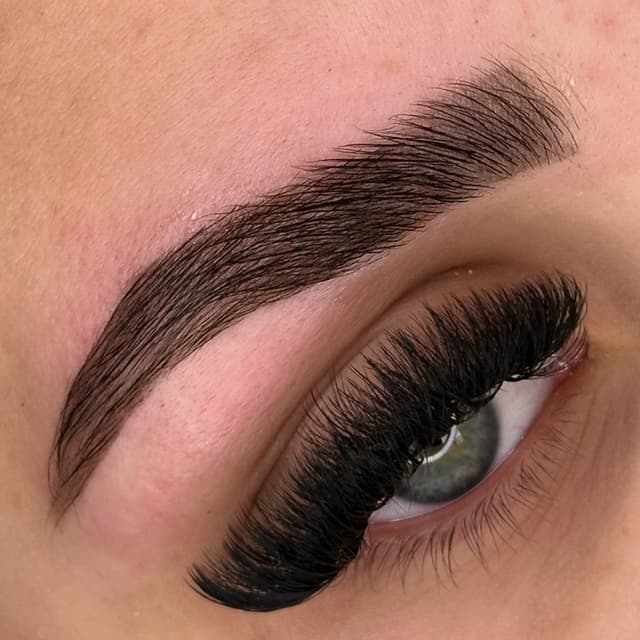 Brow wax /tint and mega volume