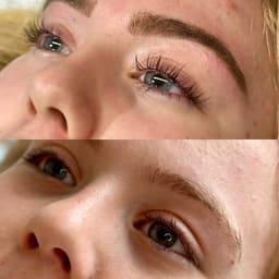 Hybrid Brows and Lash Lift and Tint (LVL)