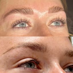 Lash Lift and Tint and Eyebrow Lamination