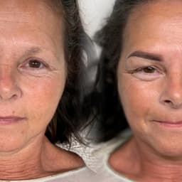 What a transformation ! Loved doing these brows