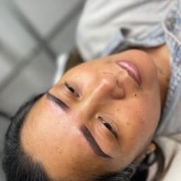 Ombre over old microblading 🤩