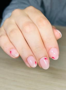 Chilli pepper nail art