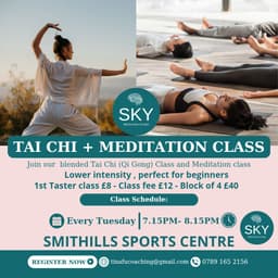 Join Qi Gong Meditation classes