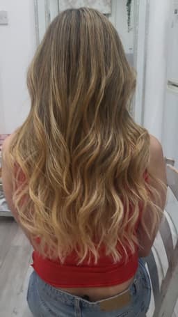 Blonde Caramel Balayage