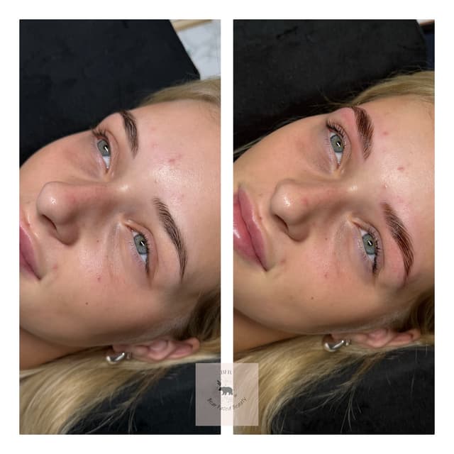 Brow lamination and Lashlift